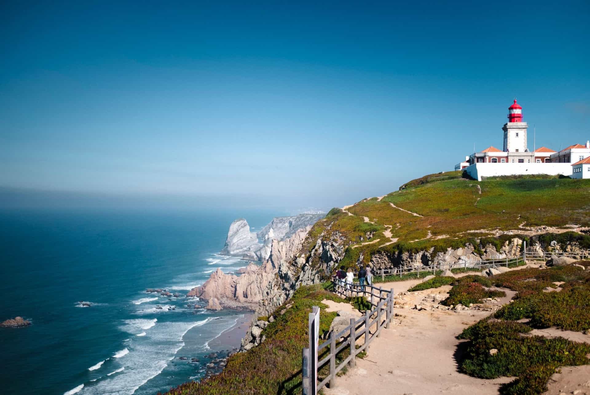 Cabo da Roca au coucher du soleil